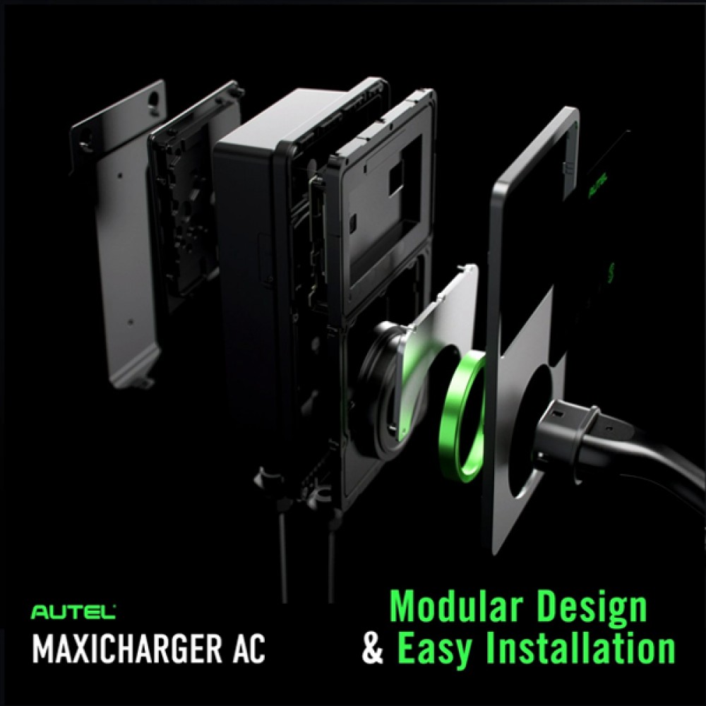 Maxicharger Ac Wallbox Autel Kw A Phase Socket G